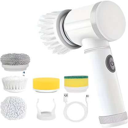 Electric Spin Scrubber for Powerful Deep Cleaning 5-in-1 