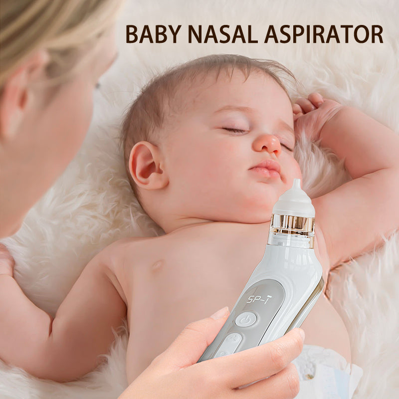 Newborn Nose Aspirator: Safe Electric Cleaner with Tunes