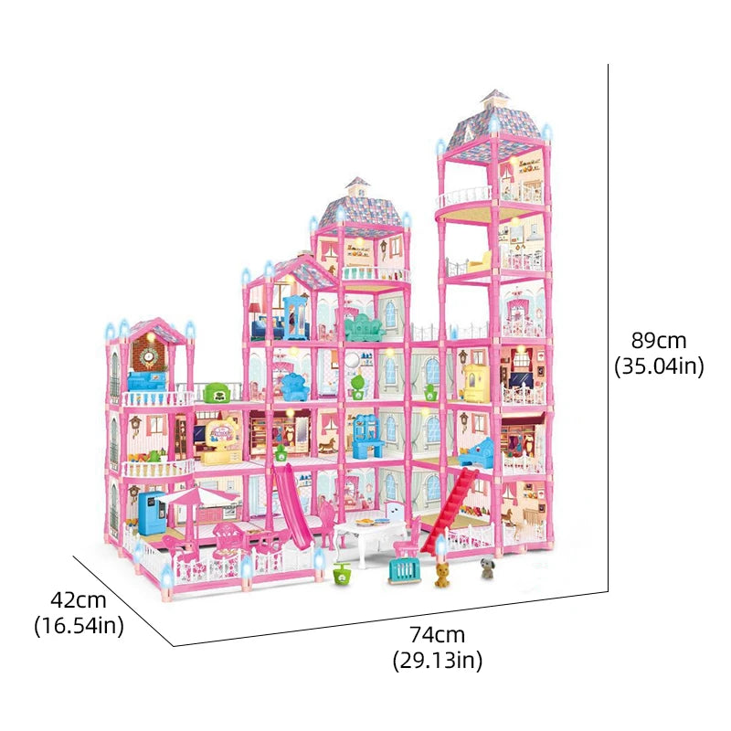 Princess Castle Doll House - Perfect Xmas Gift for Girls
