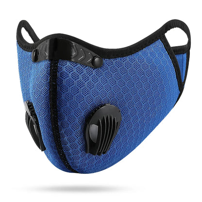 Cycling Mask with Filter - Reusable & Washable Dust Protection