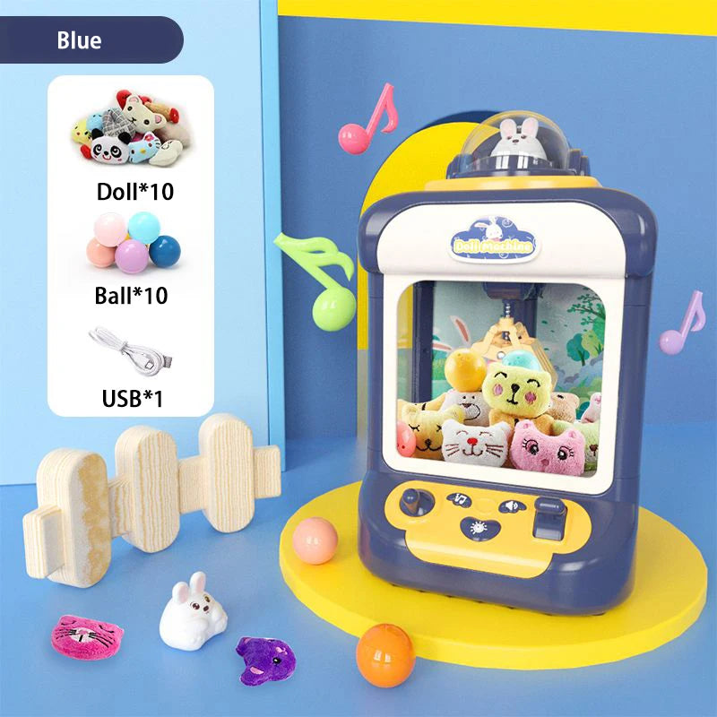 Cartoon Doll Claw Machine - Coin-Op Interactive Fun