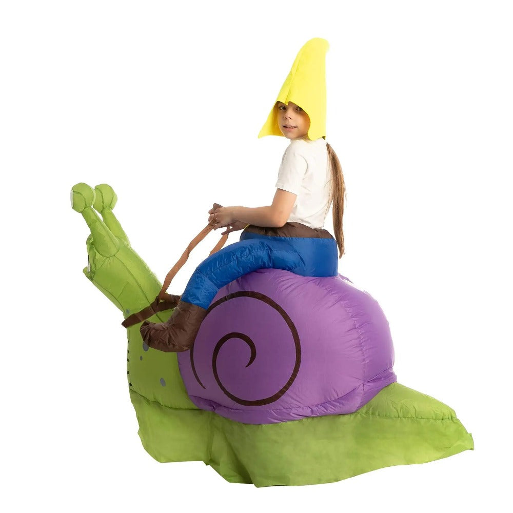 Blow Up Snail Costume for Adults - Unique Halloween Outfit