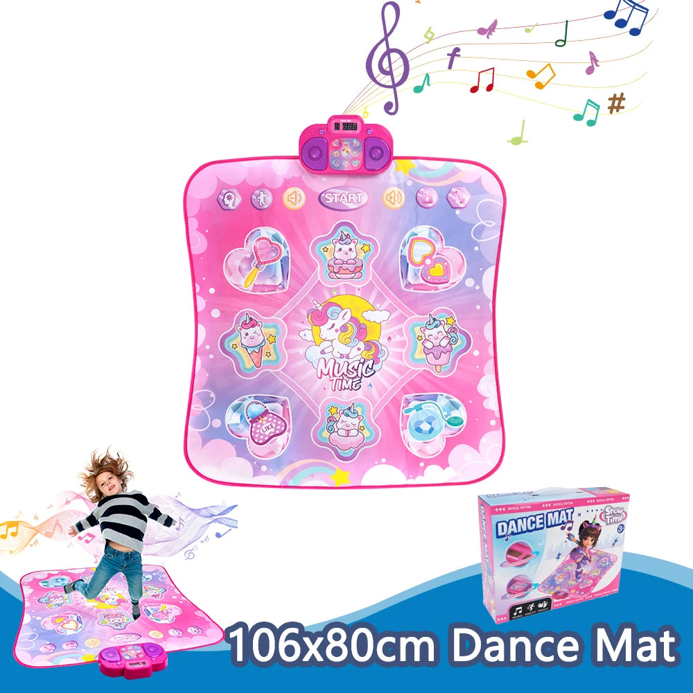 Electronic Dance Mat for Kids - 9 Levels, Double Player