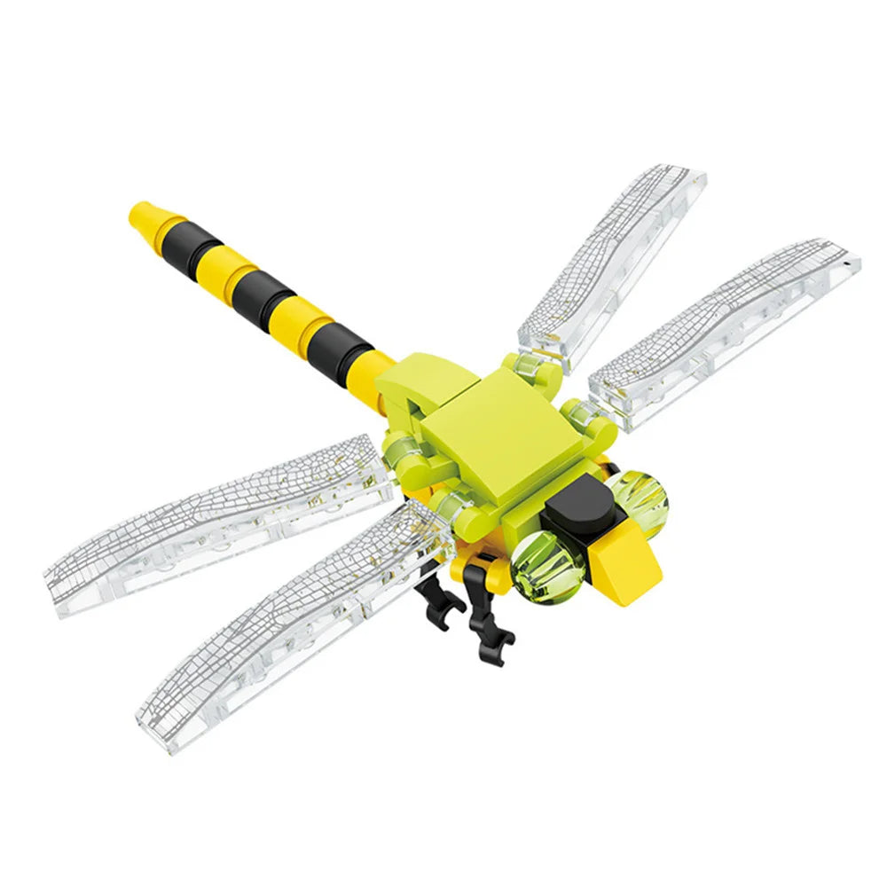 Insect Model Building Blocks Set - Bee, Ant, Butterfly & More