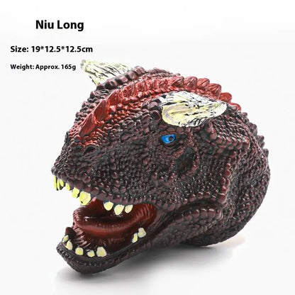 T-Rex Dinosaur Hand Puppet - Realistic Soft Toy for Kids