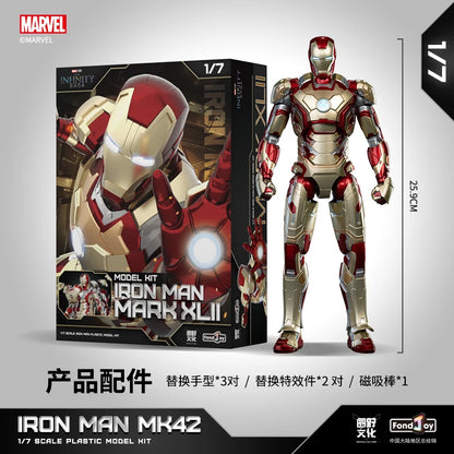 Iron Man Mk42 Action Figure: Trendy Collectible Model Kit