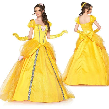 Yellow Belle Princess Halloween Costume