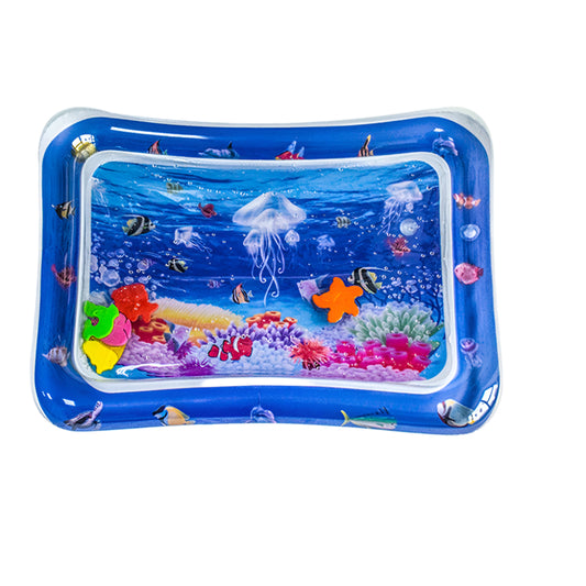 Inflatable Baby Water Mat - Jellyfish Toddler Play Pad