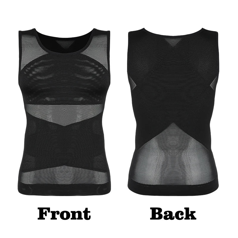 Men's Compression Shirt - Slimming & Tummy Control Tank