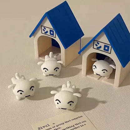 Crayon Shin-Chan Key Rack - Nohara Shiro Anti-Loss Keychain