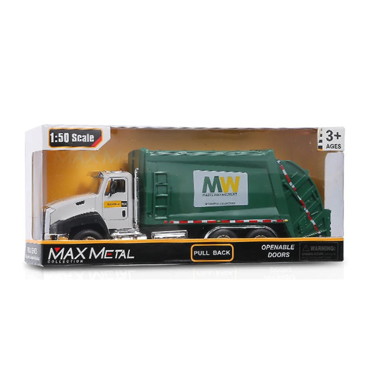 Diecast Garbage Truck Toy - Perfect Xmas Gift for Kids