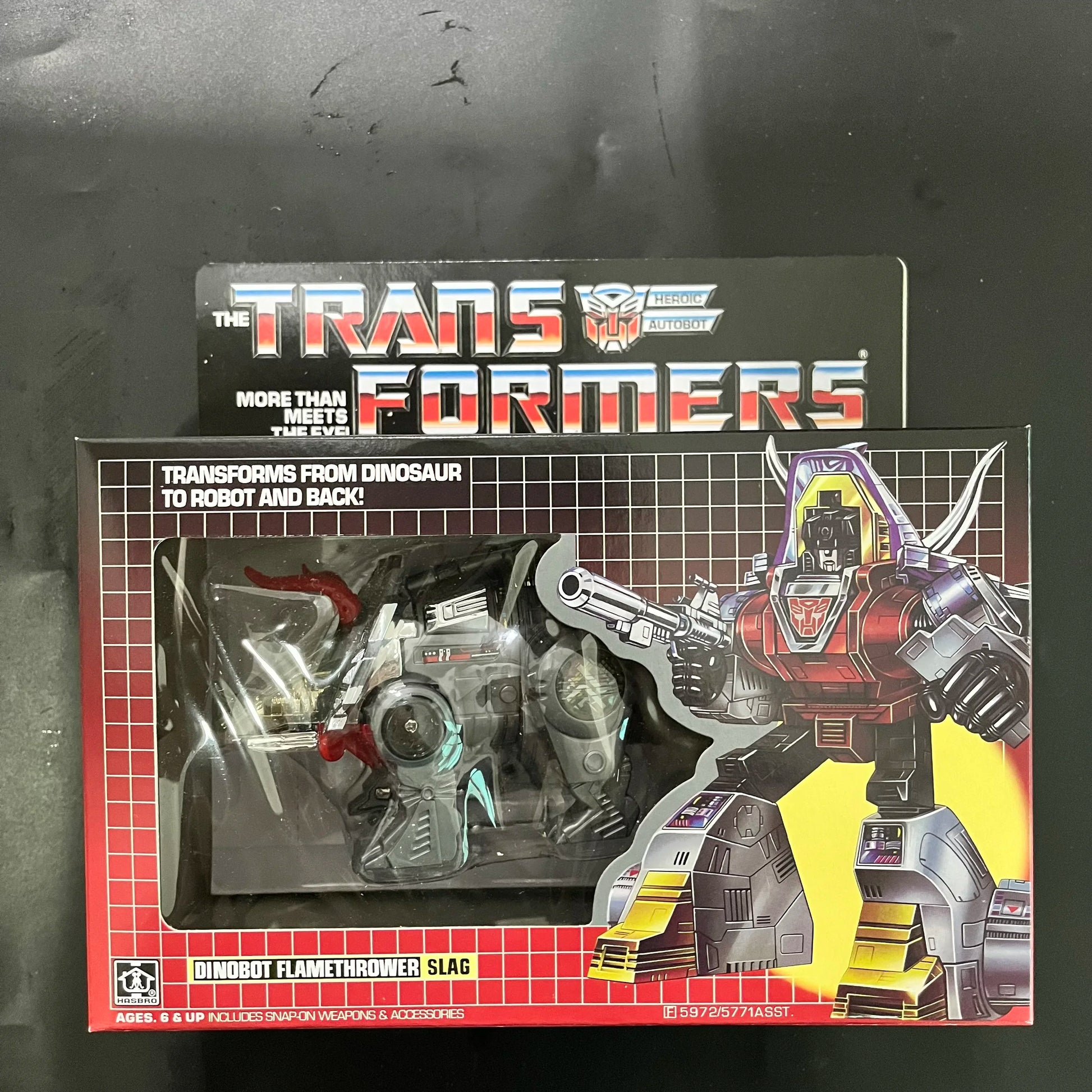 Transformers G1 Dinobots Set: Grimlock, Snarl & More