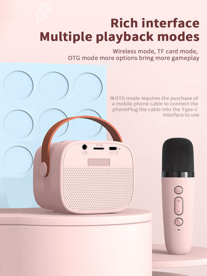 Karaoke Machine Mic for Adults & Kids - Wireless Fun Gift