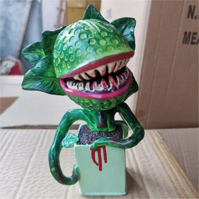 Halloween Carnivorous Plant Statue - Unique Resin Ornament
