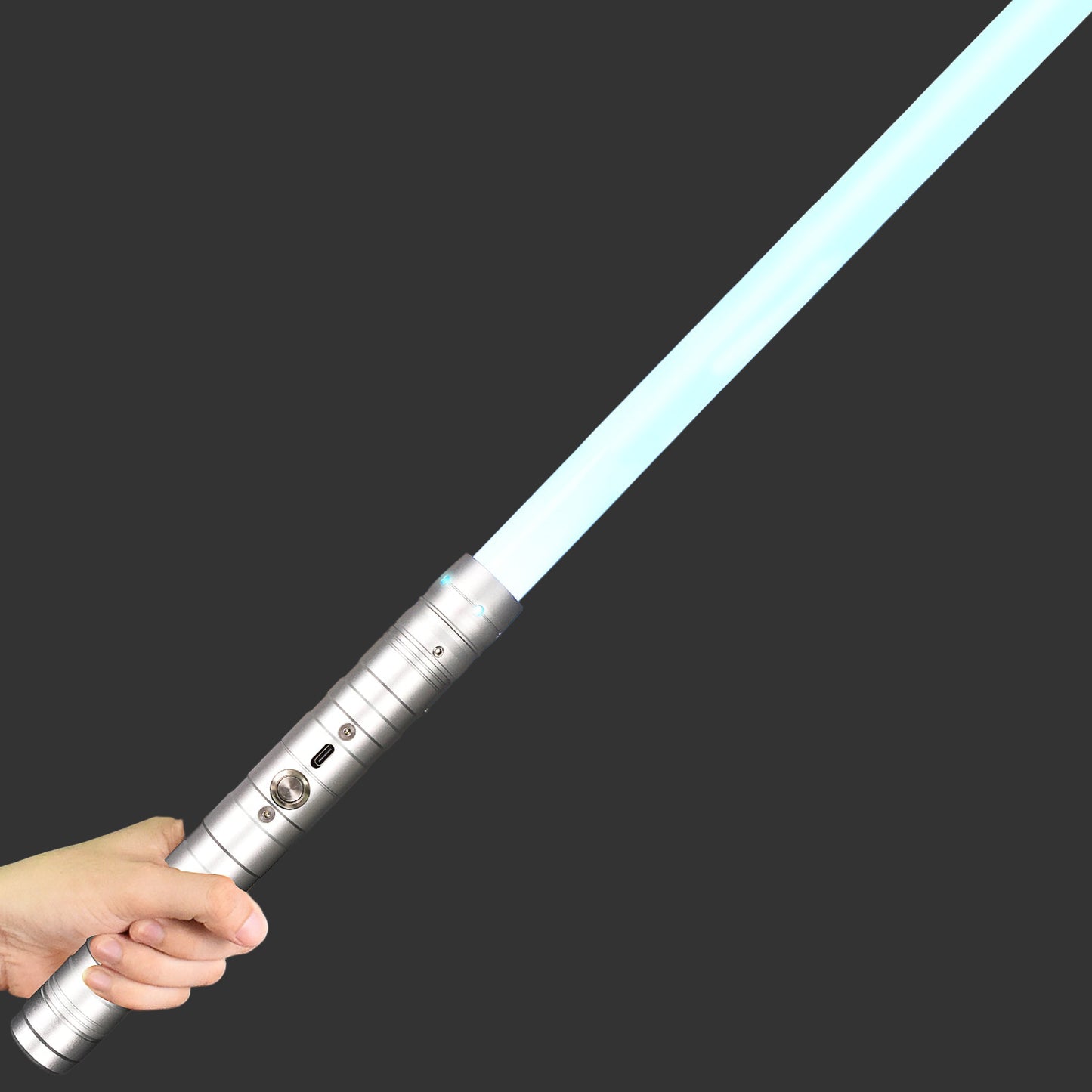 Metal Lightsaber: 7-Color Dueling Sword with Sounds