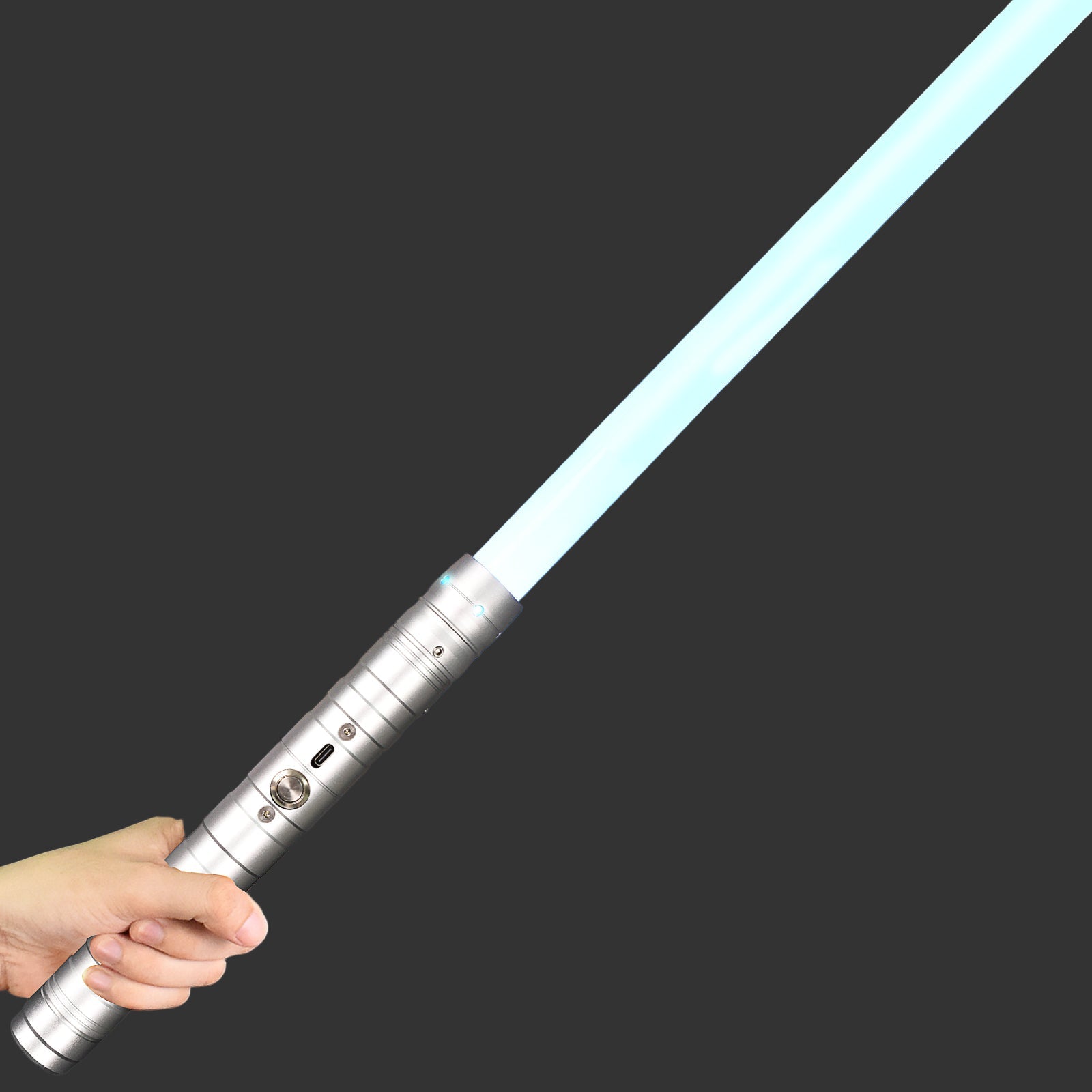Metal Lightsaber: 7-Color Dueling Sword with Sounds