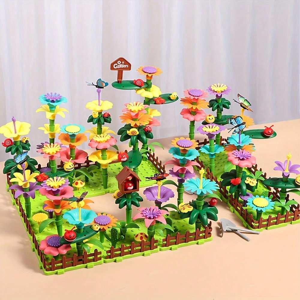 Flower Garden STEM Toys - Creative Educational Play Set
