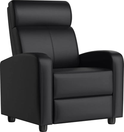 Leather Lounge Chair - Home Theater Recliner Sofa
