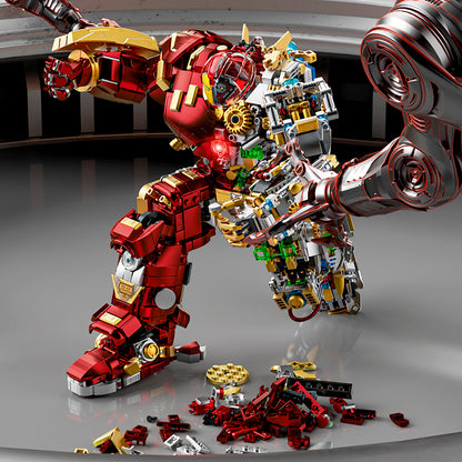 Ironman Heroes Hulk Buster Mech DIY Brick Set