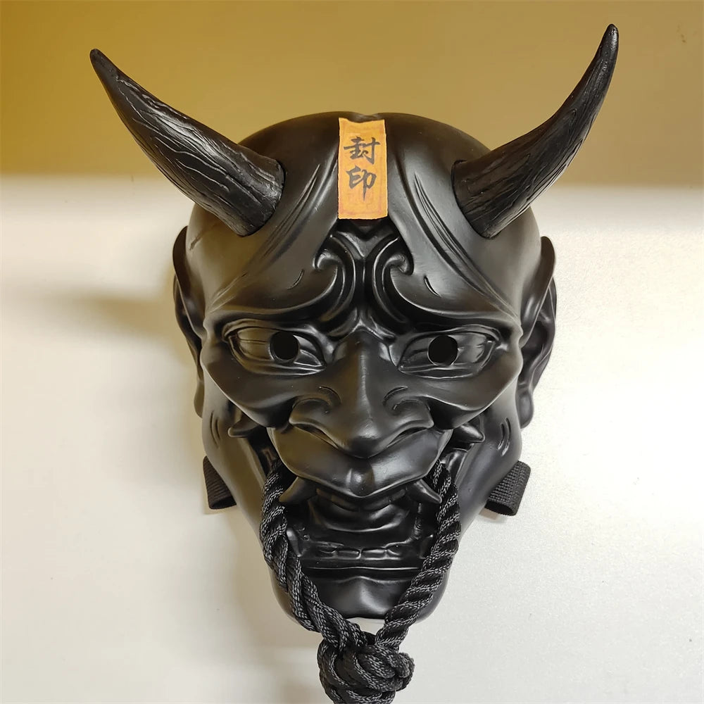 Hannya Demon Mask - High-Quality Resin for Halloween & Cosplay