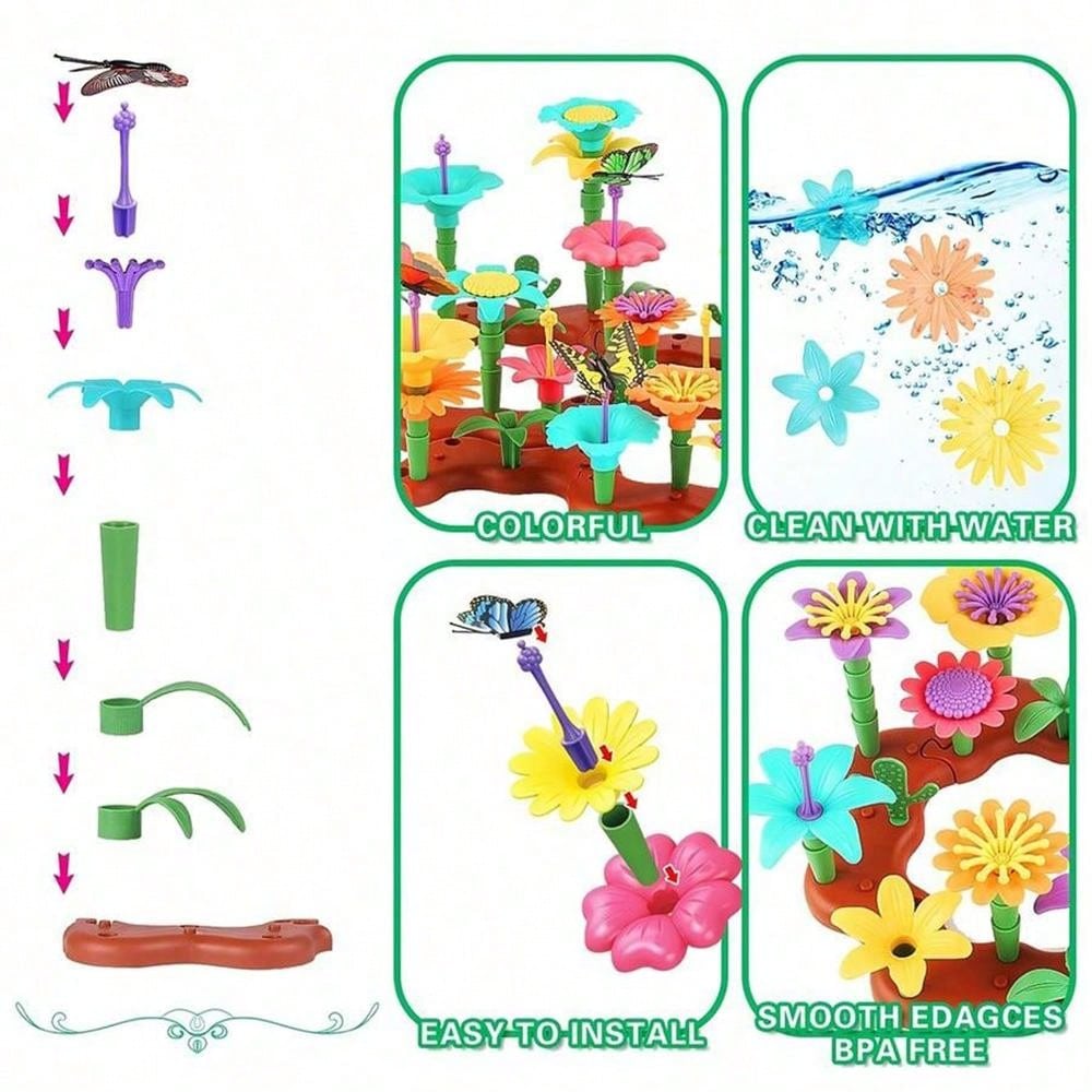 Flower Garden STEM Toys - Creative Educational Play Set