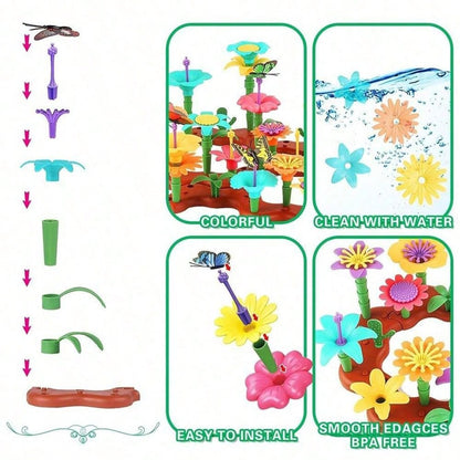 Flower Garden STEM Toys - Creative Educational Play Set