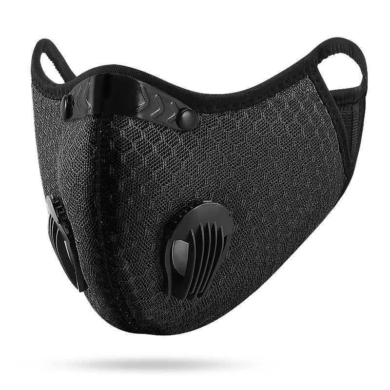Cycling Mask with Filter - Reusable & Washable Dust Protection