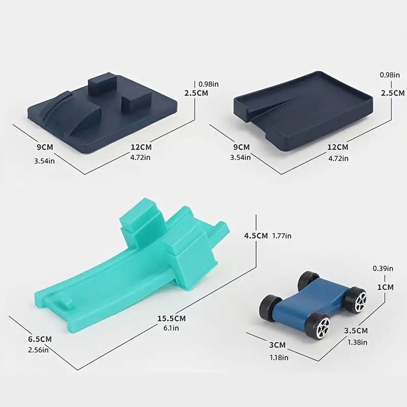 Children's Gliding Track Car - Multi Layer Puzzle Slide