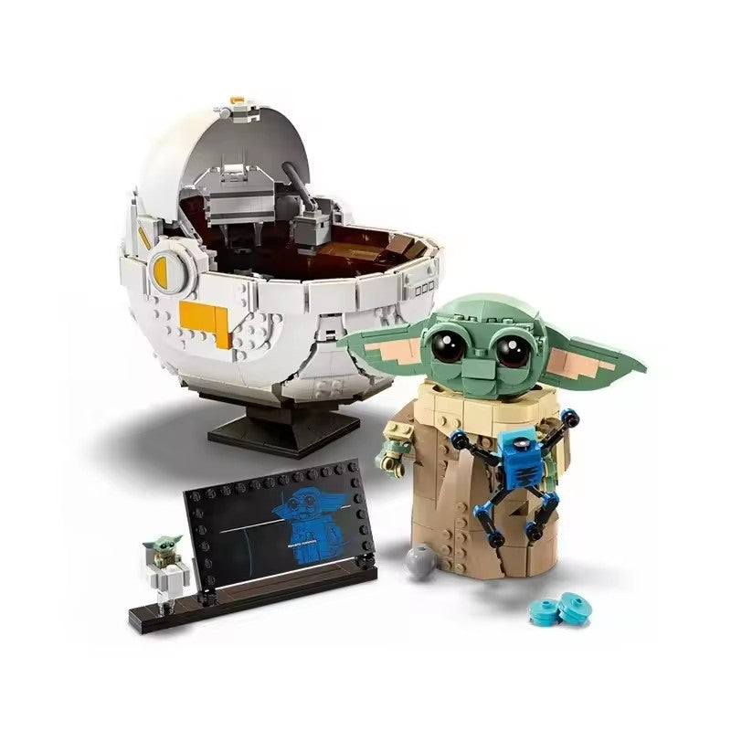 Grogu Hover Pram Model 1048pcs Building Blocks Toy 2025