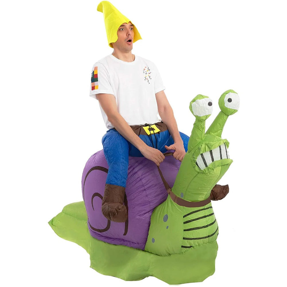 Blow Up Snail Costume for Adults - Unique Halloween Outfit