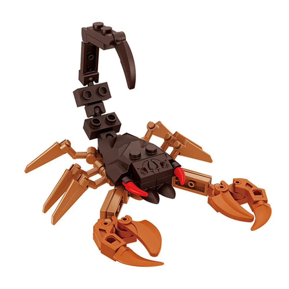 Insect Model Building Blocks Set - Bee, Ant, Butterfly & More