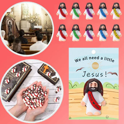 Easter Jesus Statue - Mini Christ Figure Religious Gift