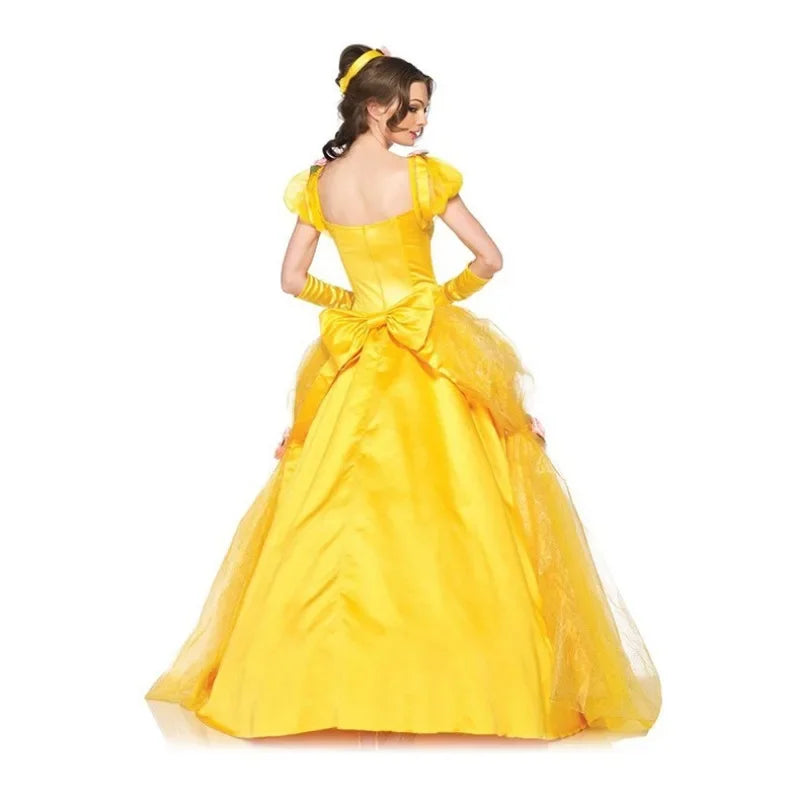 Yellow Belle Princess Halloween Costume