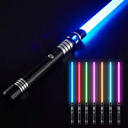 Metal Lightsaber: 7-Color Dueling Sword with Sounds