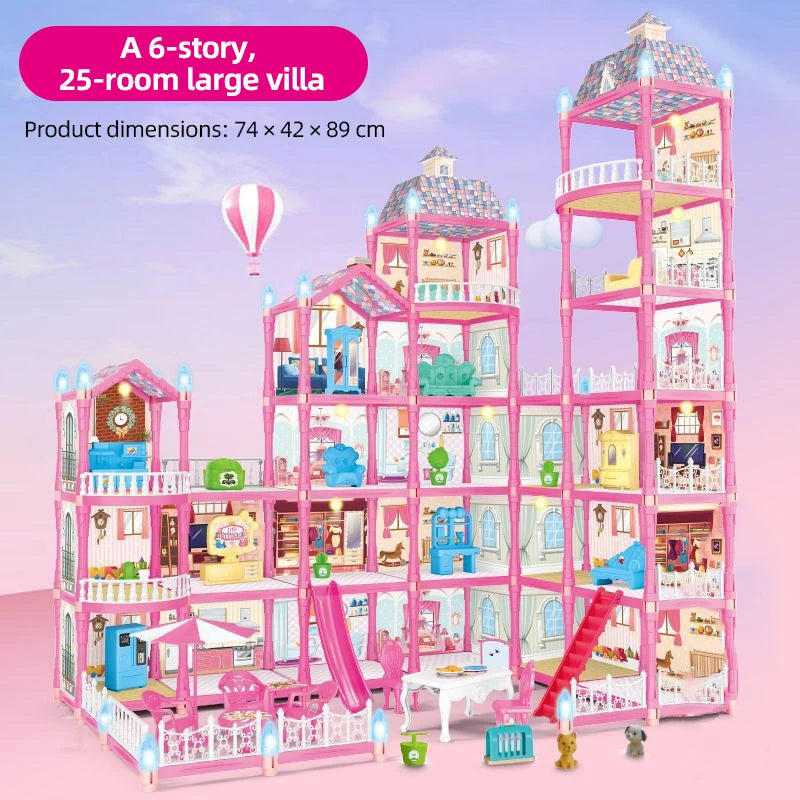 Princess Castle Doll House - Perfect Xmas Gift for Girls