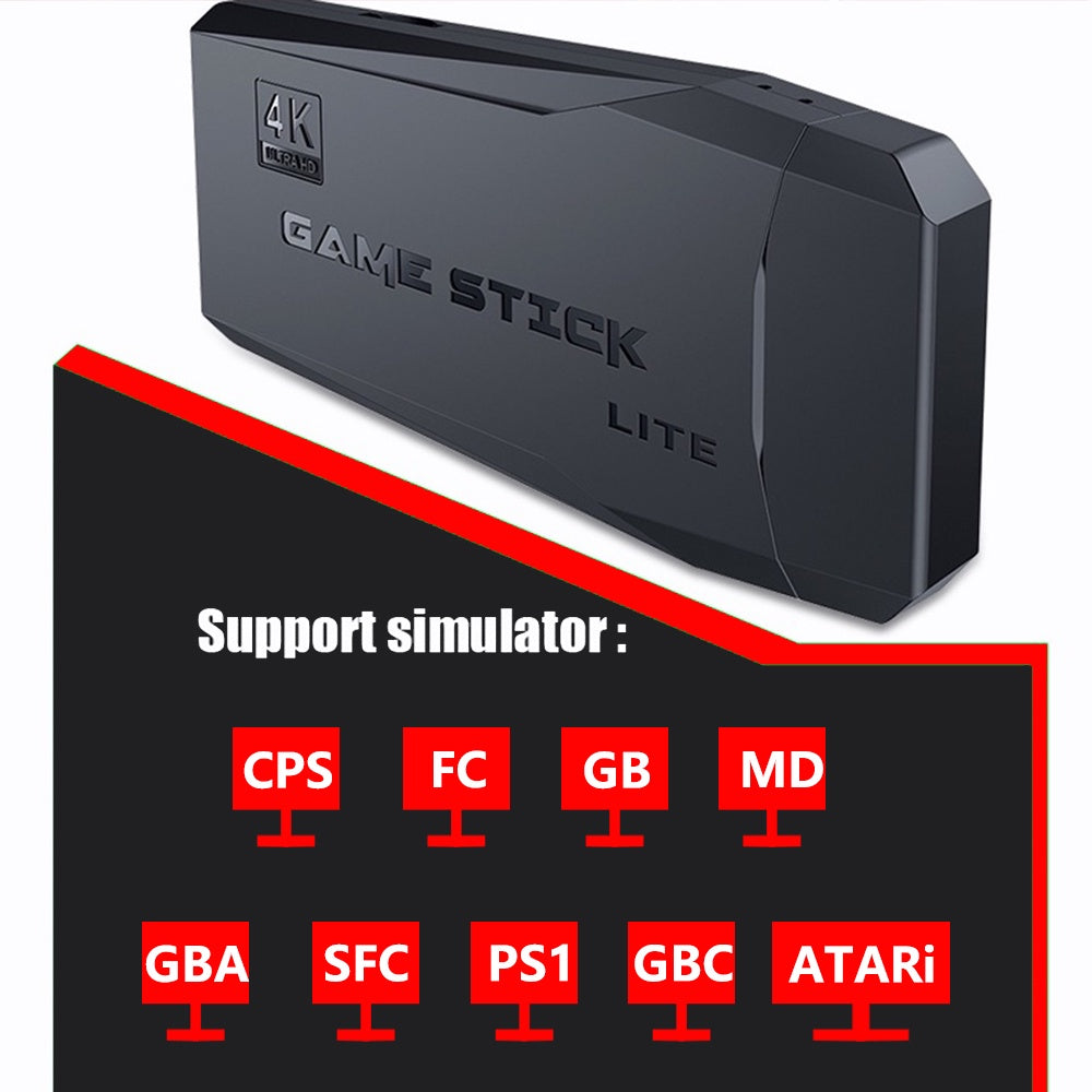 4K HDMI M8 Retro Game Console - 10,000 Games Built-In