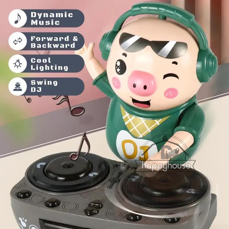 Musical LED Dancing Pig Toy - Perfect for Kids' Parties