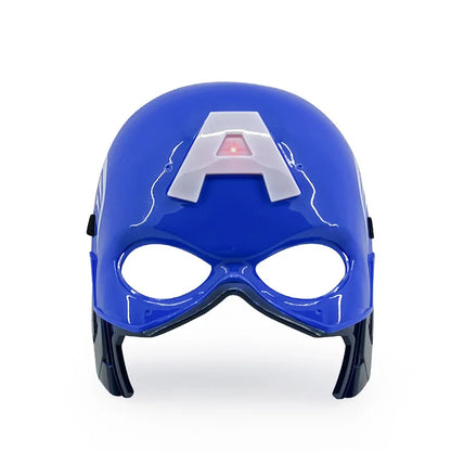 Superhero LED Mask: Cosplay Costume Accessory