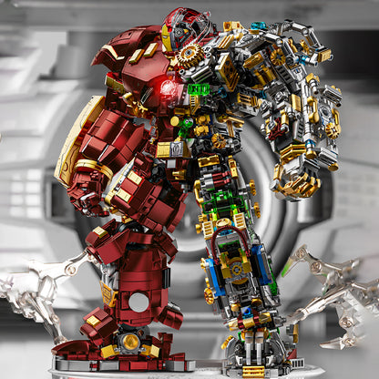 Ironman Heroes Hulk Buster Mech DIY Brick Set