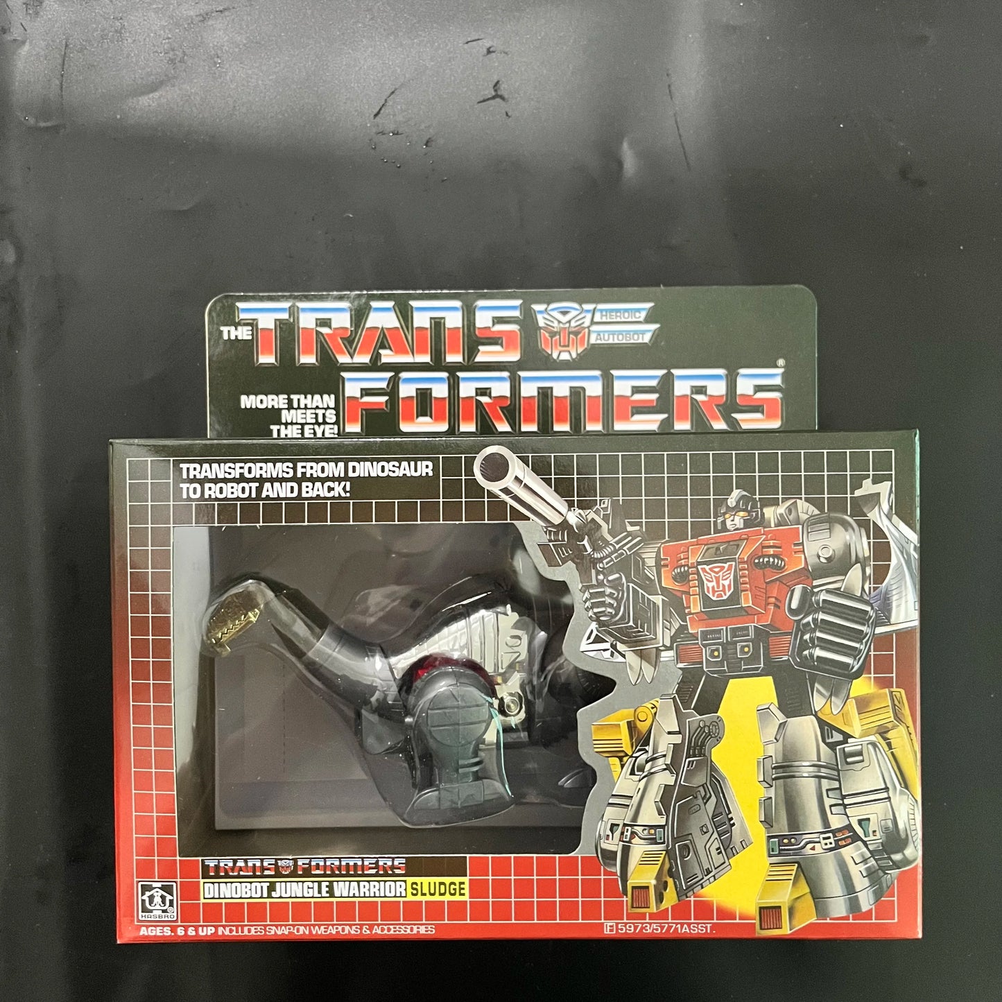 Transformers G1 Dinobots Set: Grimlock, Snarl & More