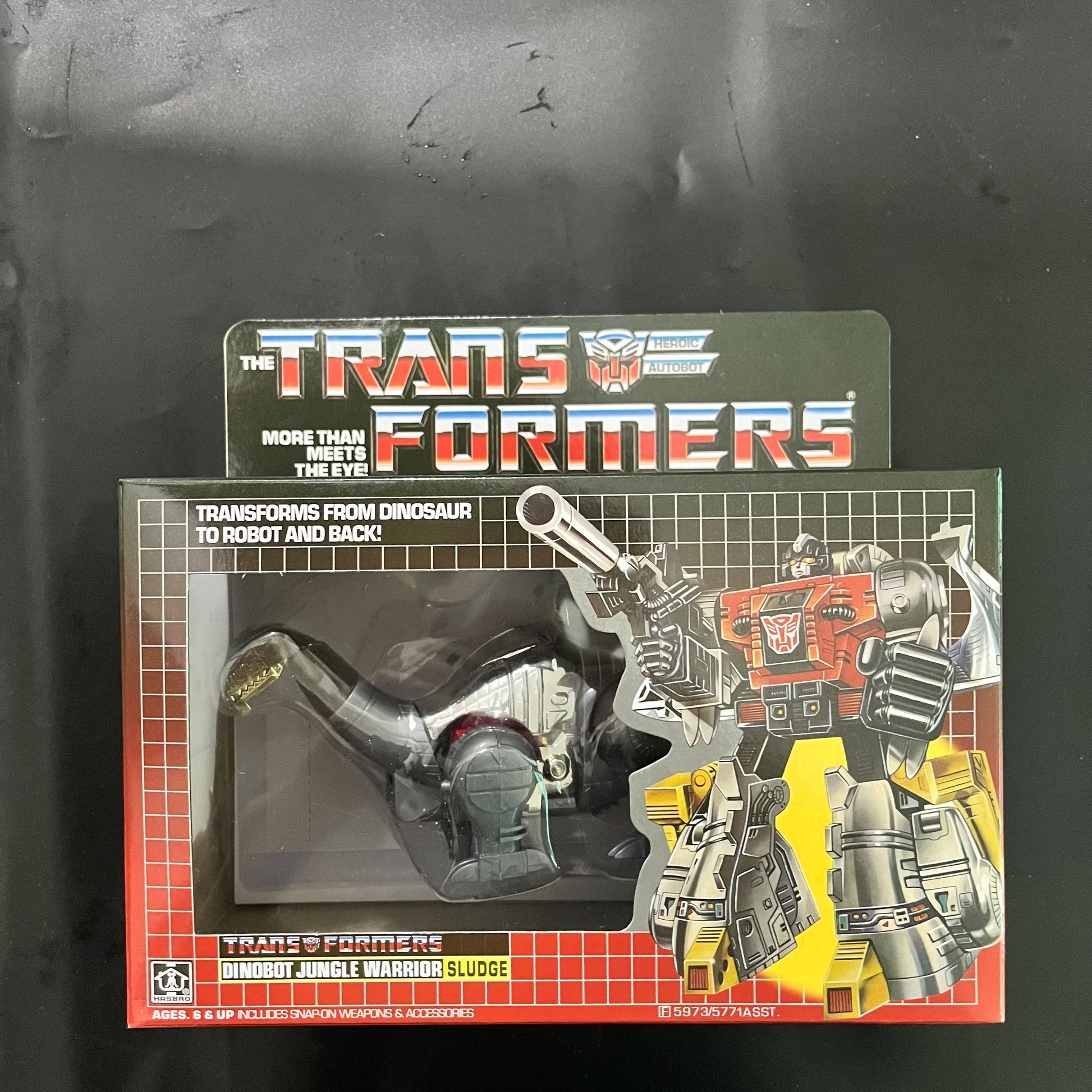 Transformers G1 Dinobots Set: Grimlock, Snarl & More