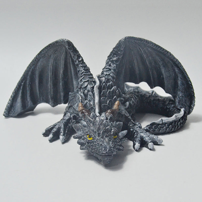 Halloween Squatting Dragon Statue - Halloween Garden Decoration