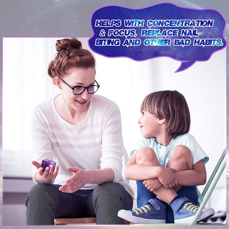 Infinity Cube Fidget Toy - Stress Relief for Kids & Adults