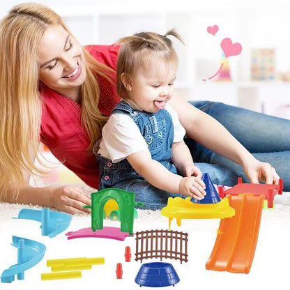 Doll Slide Toy: amusement Park Toy for Kids' Play