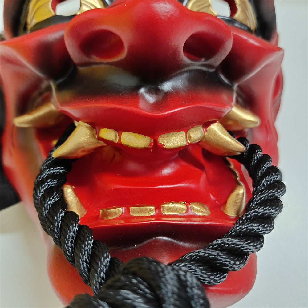 Hannya Demon Mask - High-Quality Resin for Halloween & Cosplay