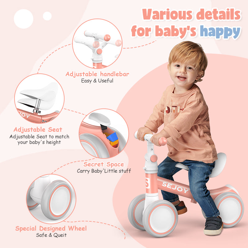 Baby Balance Bike 12-36M: First Birthday Gift for Toddlers