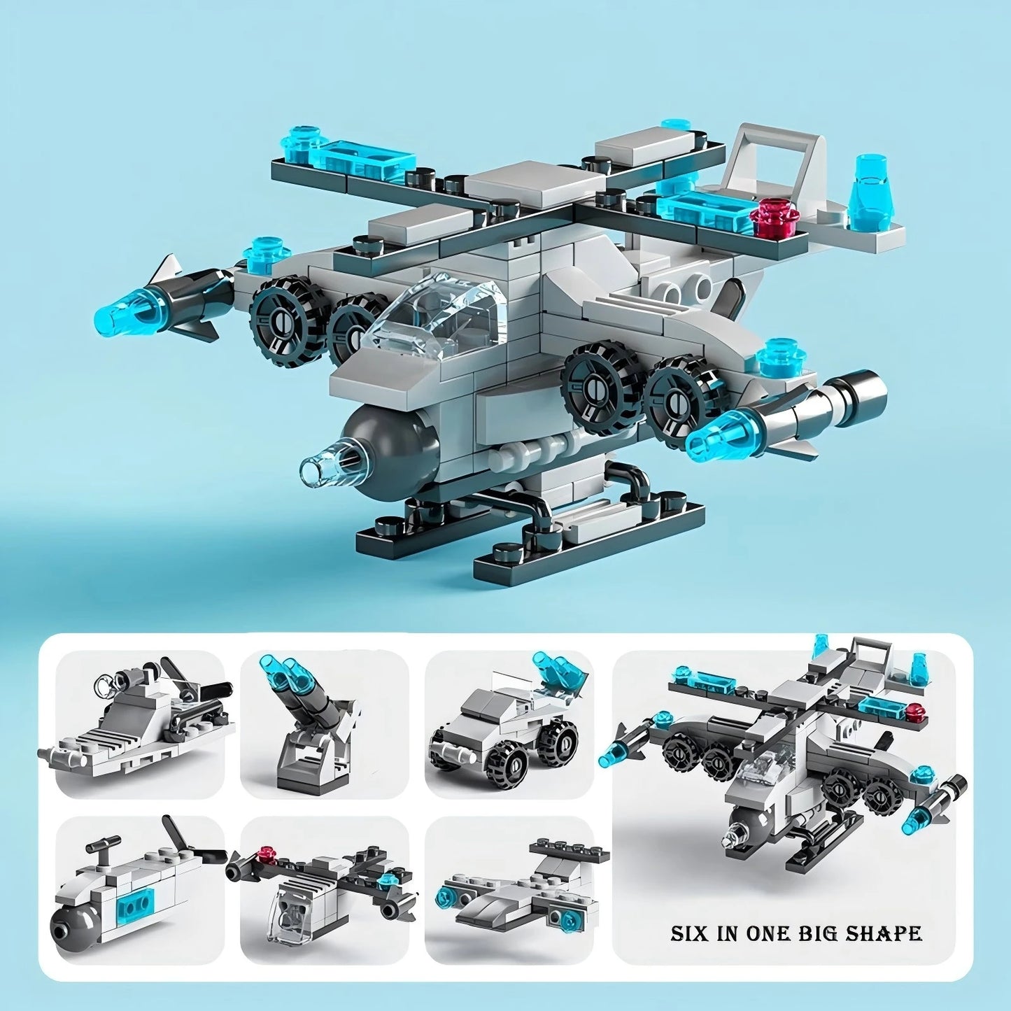 City Construction Cement Mixer & Loader Blocks Set