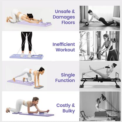 Home Ab Workout Board: Foldable, Stable, Full-Body Fitness