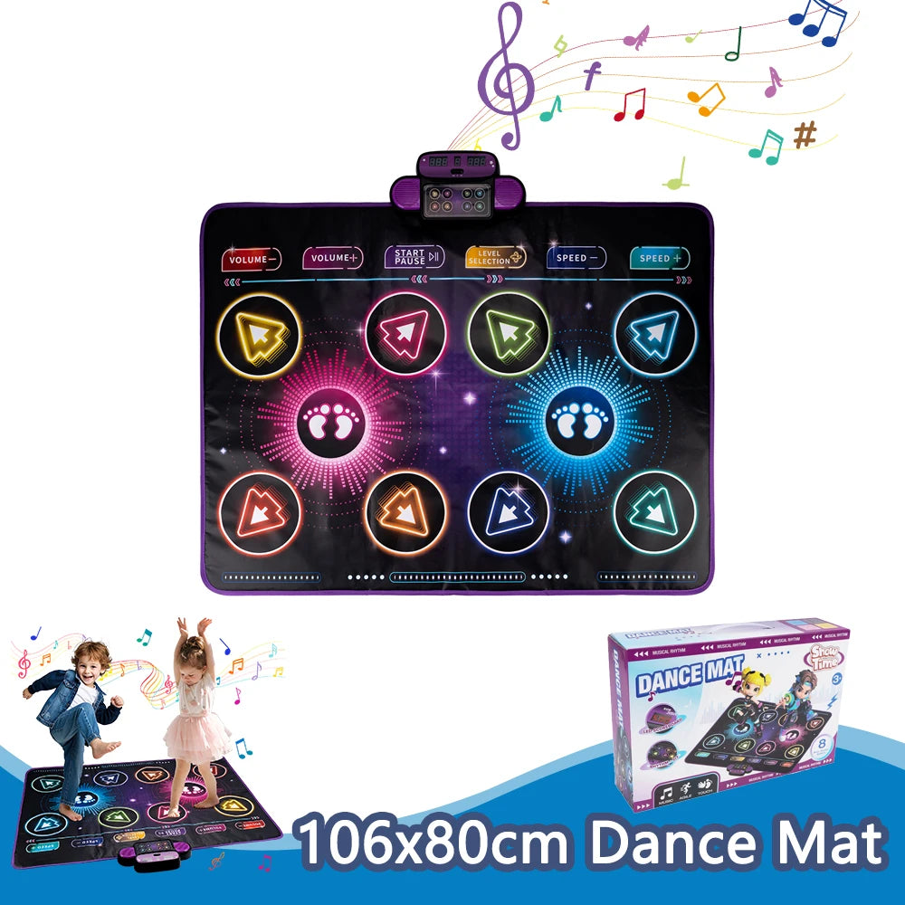 Electronic Dance Mat for Kids - 9 Levels, Double Player