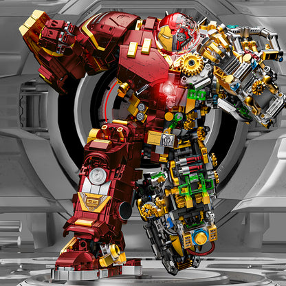 Ironman Heroes Hulk Buster Mech DIY Brick Set